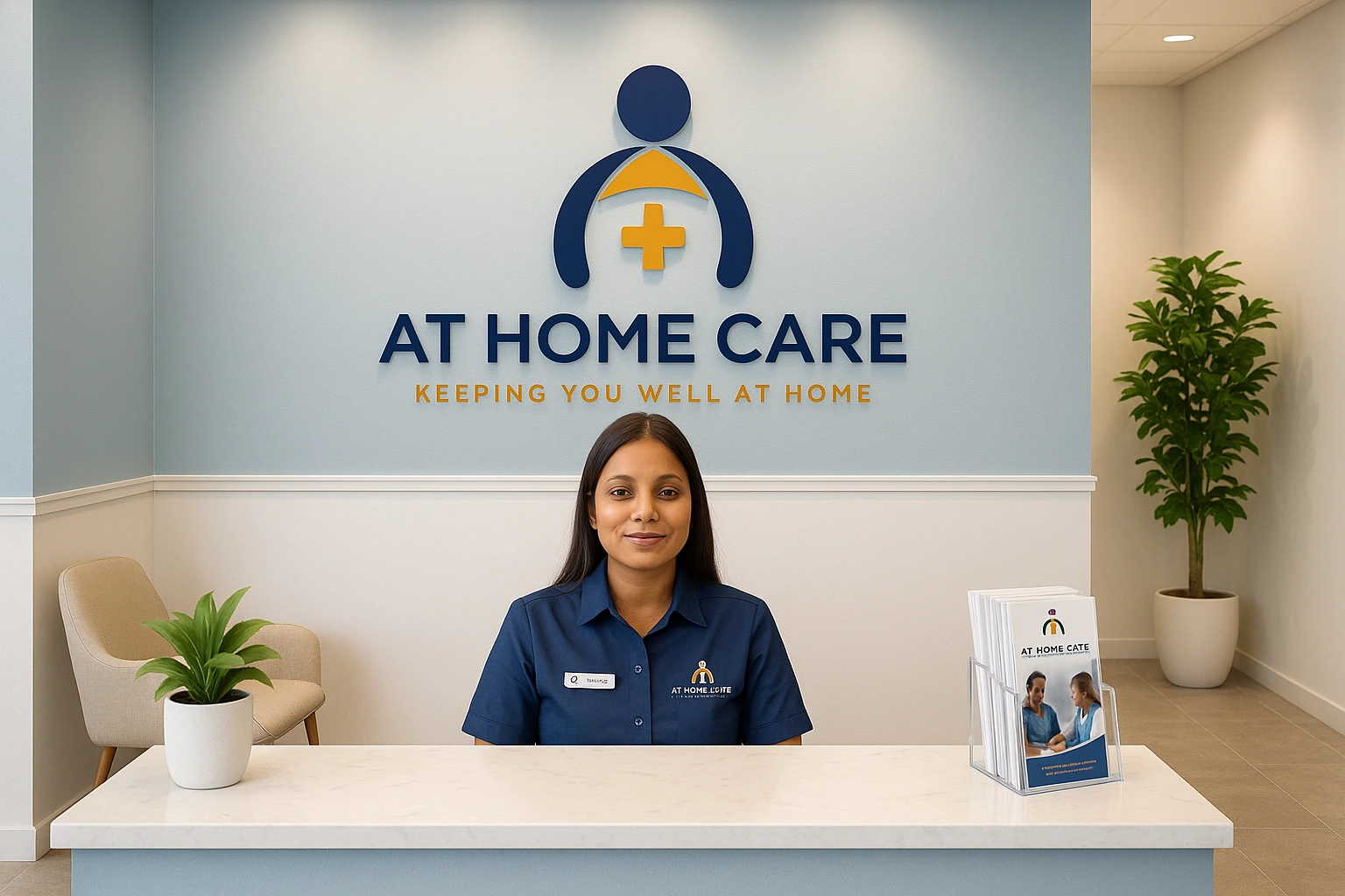 AtHomeCare™ Professional Reception and Team